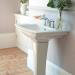 Heritage - Blenheim Basin & Pedestal - Various Tap Hole Options profile small image view 3 