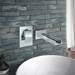 Monza Modern Concealed Manual Shower Valve - Chrome profile small image view 2 