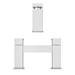 Monza Waterfall Tap Package (Bath + Basin Tap) profile small image view 7 