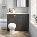 Hudson Reed 1200 x 255mm Slimline Polymarble Basin 1TH profile small image view 3 