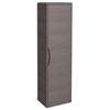 Monza 350mm Wide Tall Wall Hung Unit (Stone Grey Woodgrain - Depth 250mm) profile small image view 1 