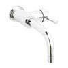 Hudson Reed - Tec Single Lever Wall Mounted Side Action Basin Mixer - PN381 profile small image view 1 