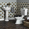 Bayswater Porchester Close Coupled Traditional Bathroom Suite profile small image view 1 