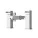 Prime Modern Bath Shower Mixer with Shower Kit - Chrome profile small image view 3 