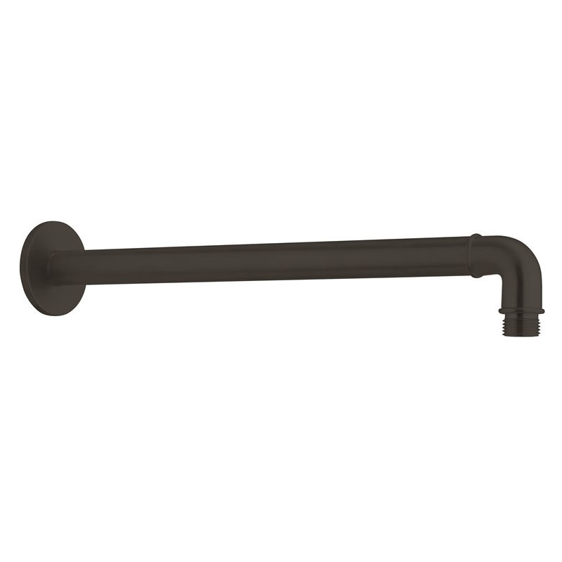 Crosswater MPRO Industrial Wall Mounted Shower Arm - Carbon Black - PRI684M