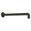 Crosswater MPRO Industrial Wall Mounted Shower Arm - Carbon Black - PRI684M profile small image view 1 