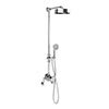 Crosswater MPRO Industrial Multifunction Shower Valve - Chrome profile small image view 1 
