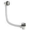 Crosswater MPRO Bath Click Clack Waste - Brushed Stainless Steel - PRO0202V profile small image view 1 