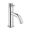 Crosswater MPRO Monobloc Basin Mixer with Knurled Detailing - Chrome - PRO110DNC_K profile small image view 1 