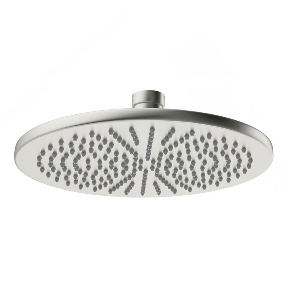 Crosswater MPRO 300mm Round Fixed Showerhead - Brushed Stainless Steel - PRO300V