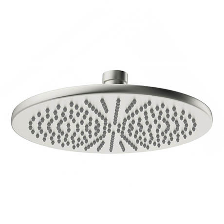 Crosswater - Mike Pro 300mm Round Fixed Showerhead - Brushed Stainless Steel - PRO300V
