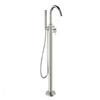 Crosswater MPRO Floor Mounted Freestanding Bath Shower Mixer - Brushed Stainless Steel - PRO416FV profile small image view 1 