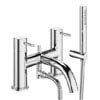 Crosswater MPRO Bath Shower Mixer with Kit - Chrome - PRO422DC profile small image view 1 