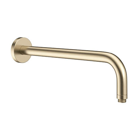 Crosswater MPRO Wall Mounted Shower Arm - Brushed Brass - PRO684F
