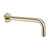 Crosswater MPRO Wall Mounted Shower Arm - Brushed Brass - PRO684F+ profile small image view 1 