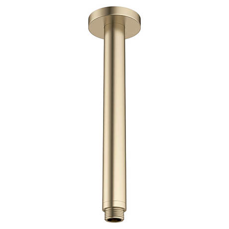 Crosswater MPRO Ceiling Mounted Shower Arm - Brushed Brass - PRO689F