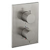 Crosswater - Stainless Steel Effect MPRO Crossbox 3 Outlet Trim & Levers Finishing Kit profile small image view 1 