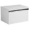 Roper Rhodes Pursuit Wall Hung Countertop Vanity Unit - Gloss White - 600mm Solid Worktop profile small image view 1 