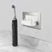 Proofvision Oral-B In Wall Electric Toothbrush Twin Charger - Brushed Steel profile small image view 4 