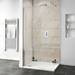 Orion Pergamon Marble 2400x1000x10mm PVC Shower Wall Panel profile small image view 2 