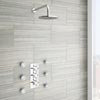 Pablo Concealed Thermostatic Valve with Fixed Shower Head & 6 Body Jets profile small image view 1 