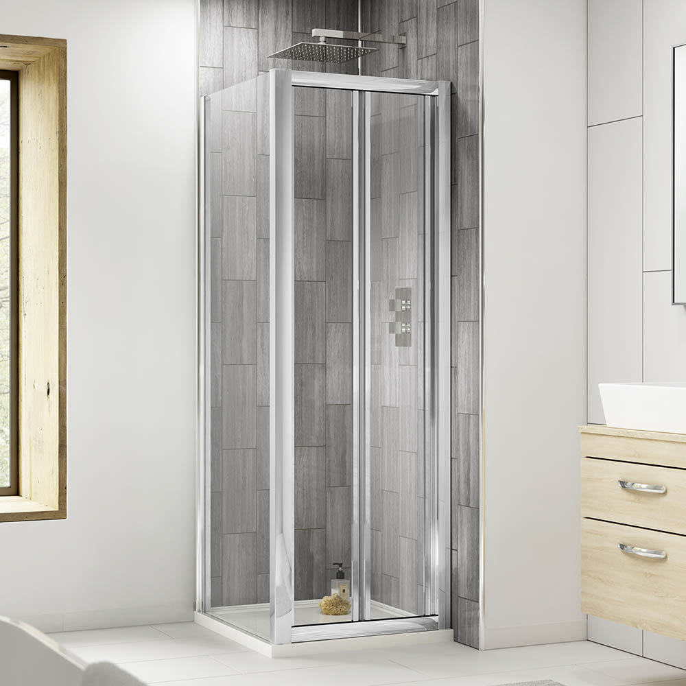 Pacific BiFold Shower Door at Victorian Plumbing UK