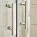 Pacific D-Shape Shower Enclosure inc. Shower Tray + Waste profile small image view 4 