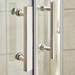 Pacific RH Offset Quadrant Shower Enclosure inc. Tray profile small image view 5 