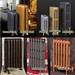 Paladin Sloane 750mm High 9 Section Electric Cast Iron Radiator with 2000w Heating Element profile small image view 3 