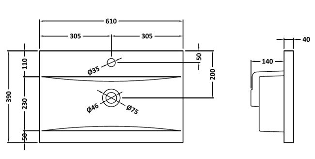 Image result for mid edged basin