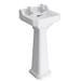 Nuie Carlton 4-Piece Traditional 2TH Bathroom Suite - 500mm Basin profile small image view 3 