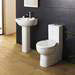 Nuie Holstein Flush To Wall Toilet + Soft Close Seat profile small image view 2 