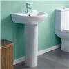 Nuie - Ivo Basin 1TH with Full Pedestal - 2 Size Options profile small image view 2 