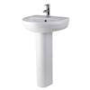 Nuie - Ivo Basin 1TH with Full Pedestal - 2 Size Options profile small image view 1 