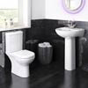 Nuie Lawton Compact 4-Piece Bathroom Suite profile small image view 1 