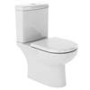 Nuie Lawton Compact Toilet with Soft Close Seat profile small image view 1 