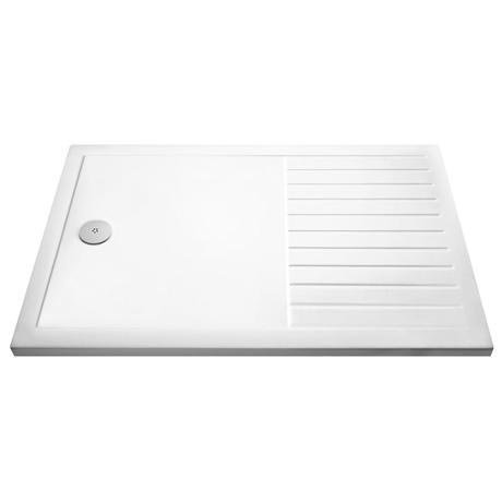 Nuie - Rectangular 40mm ABS Capped Acrylic Walk-In Shower Tray with ...