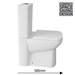 Nuie Renoir 4-Piece Modern Cloakroom Suite profile small image view 2 