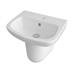 Nuie Renoir 4-Piece Modern Cloakroom Suite profile small image view 3 