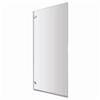 Nuie Square Hinged Linton Shower Bath profile small image view 2 