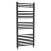Nuie - Straight Ladder Towel Rail 500 x 1150mm - Anthracite - MTY105 profile small image view 1 