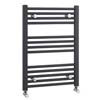 Nuie - Straight Ladder Towel Rail 700 x 500mm - Anthracite - MTY103 profile small image view 1 