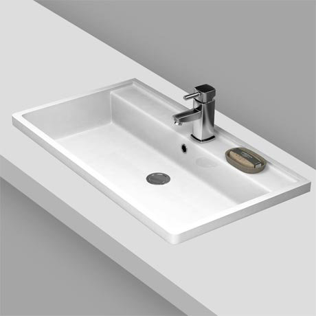 Premier Tribute Square Inset Basin 600 X 450mm