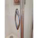 Coram - Premier Double Pivot Shower Door - Various Size Options profile small image view 2 