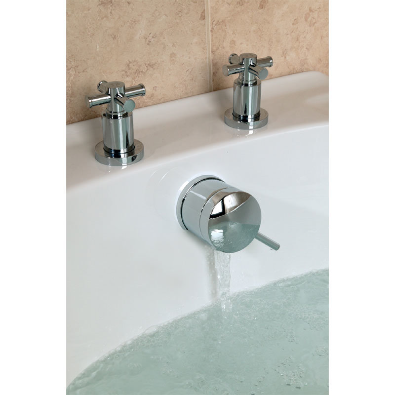 Bristan Prism Combined Bath Filler & Overflow Chrome PMWFILLC