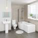 Pro 600 B-Shaped 1700 Complete Bathroom Package profile small image view 2 