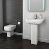 Pro 600 Back To Wall BTW Modern Bathroom Suite profile small image view 1 
