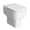 Pro 600 Modern Back To Wall Toilet + Soft Close Seat profile small image view 1 