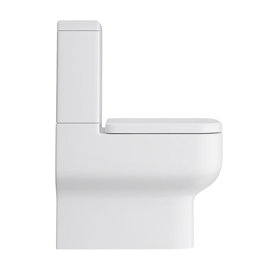 Pro 600 Modern Fully Back To Wall Toilet With Soft Close Seat Online
