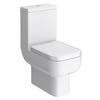 Pro 600 Modern Short Projection Toilet + Soft Close Seat profile small image view 1 